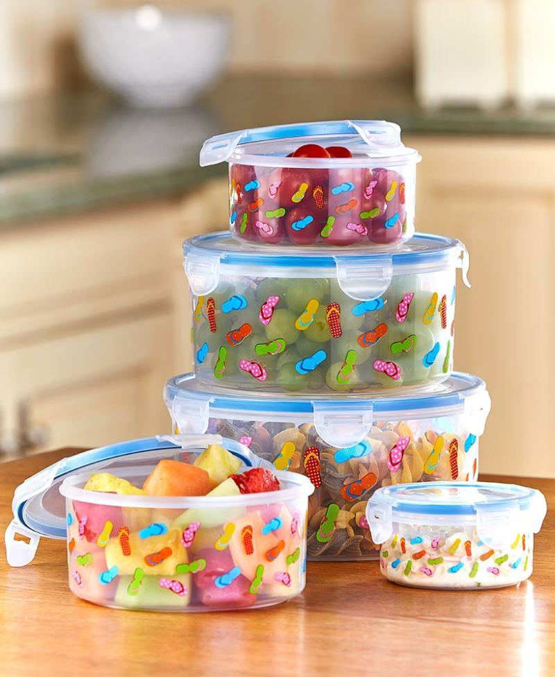 10-Pc. Airtight Food Storage  |   Kitchen & Pantry Storage Kitchen & Pantry