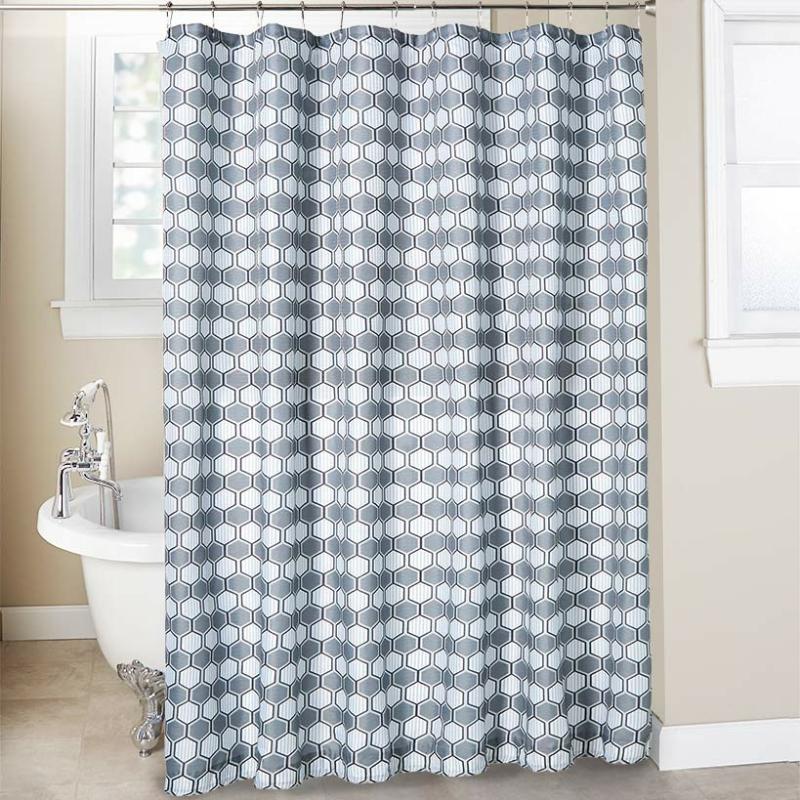 13-Pc. Geo Shower Curtain Set  |   Curtains & Window Coverings Curtains & Window Coverings Curtains & Window Coverings