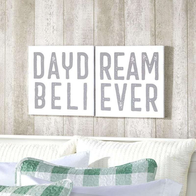 2-Pc. Daydream Believer Canvas Wall Art  |   Wall Art & Frames Home Decor Wall Art & Frames