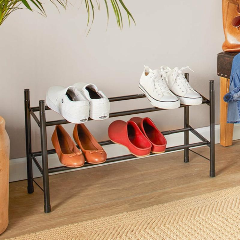 2-Tier Expandable Shoe Rack  |   Closet Closet Closet