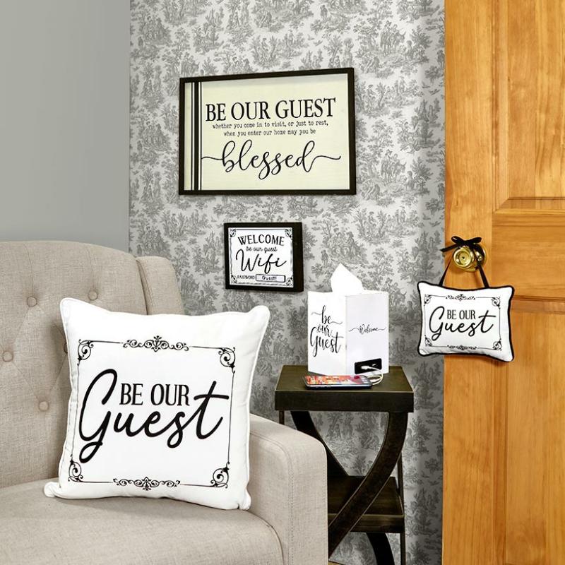 Be Our Guest Collection  |   Decorative Accents Decorative Accents Decorative Accents