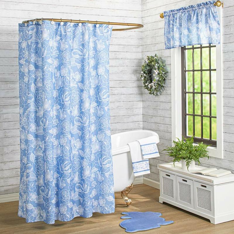 Blue Floral Bath Collection  |   Bath & Towels Bath & Towels Bath & Towels