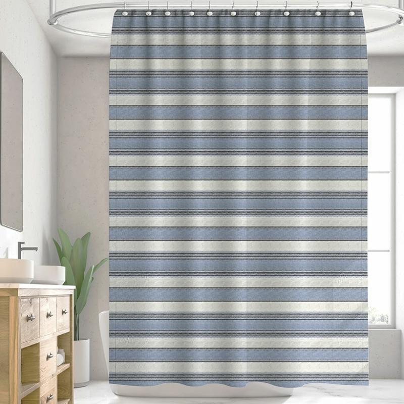 Bongo Stripe Yard Dyed Shower Curtain  |   Bath & Towels Bath & Towels Bath & Towels