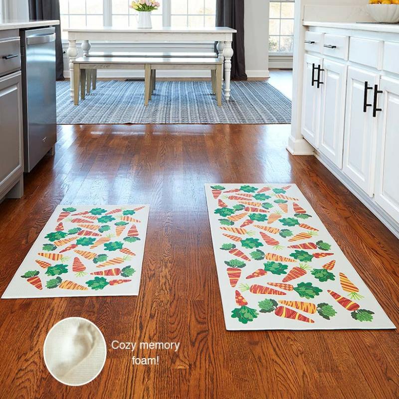 Carrots Kitchen Accent Or Runner Rug  |   Rugs & Doormats Home Decor Rugs & Doormats