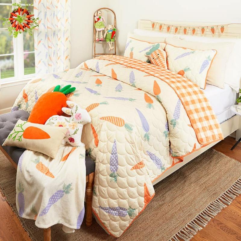 Carrots Quilt Ensemble  |   Comforters & Quilts Bed & Bath Comforters & Quilts