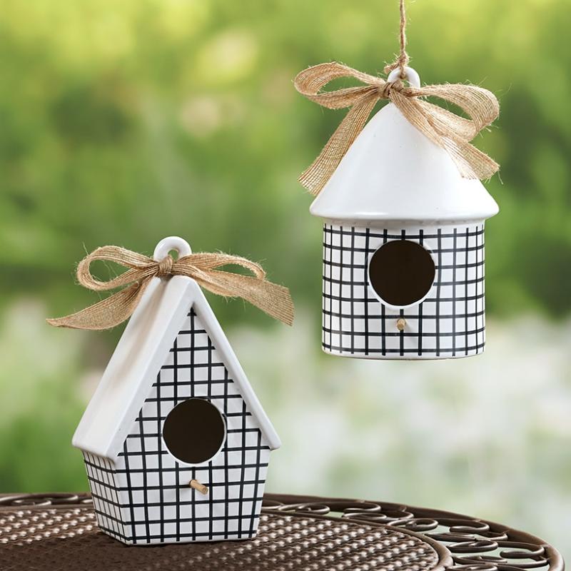 Ceramic Birdhouses  |   Decorative Accents Decorative Accents Decorative Accents