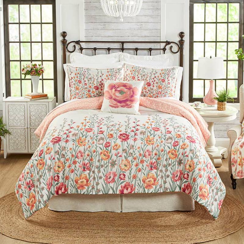 Climbing Floral Comforter Set  |   Comforters & Quilts Bed & Bath Comforters & Quilts