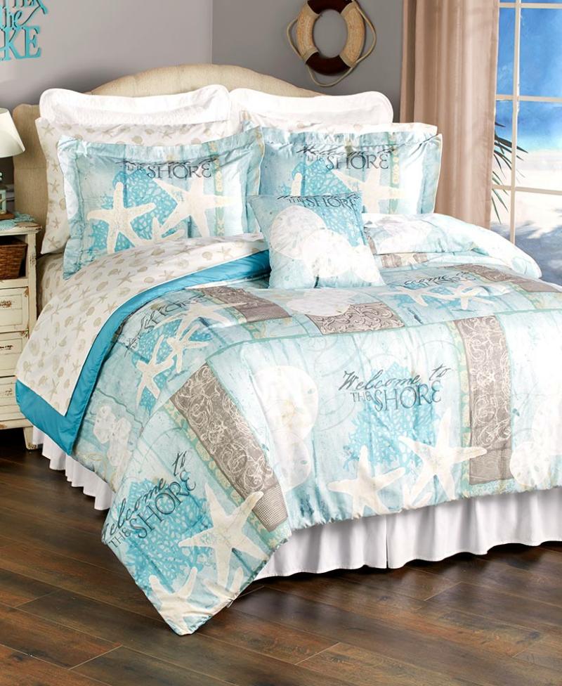 Coastal Comforter Ensemble  |   Comforters & Quilts Bed & Bath Comforters & Quilts