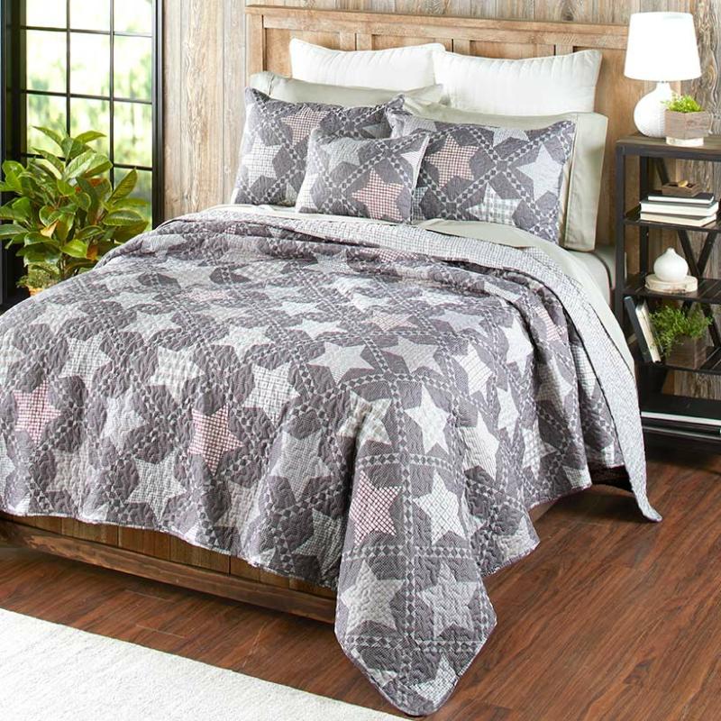 Country Star Quilted Sham  |   Sheets, Shams & Blankets Bed & Bath Comforters & Quilts