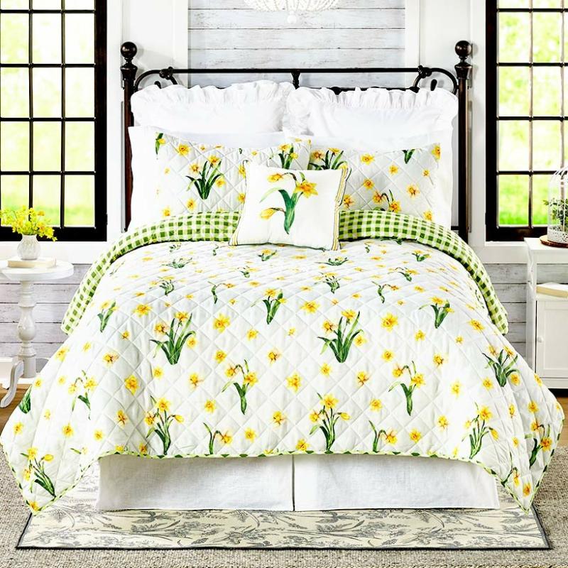 Daffodil Quilt Ensemble  |   Comforters & Quilts Bed & Bath Comforters & Quilts