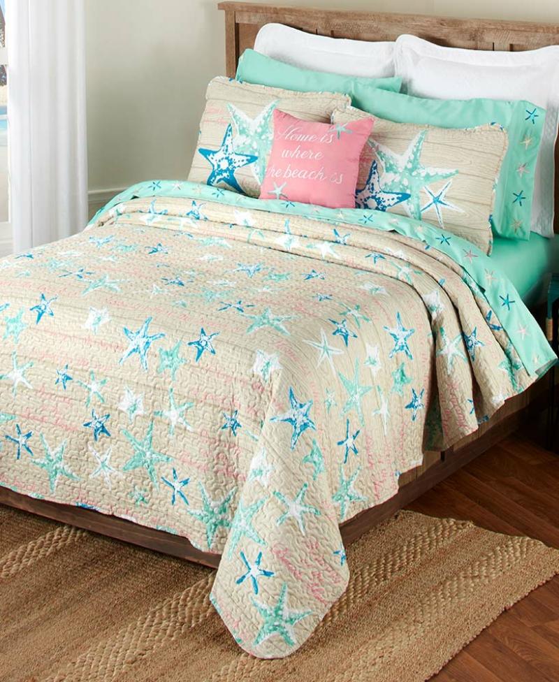 Driftwood Quilted Bedding Ensemble  |   Comforters & Quilts Bed & Bath Comforters & Quilts