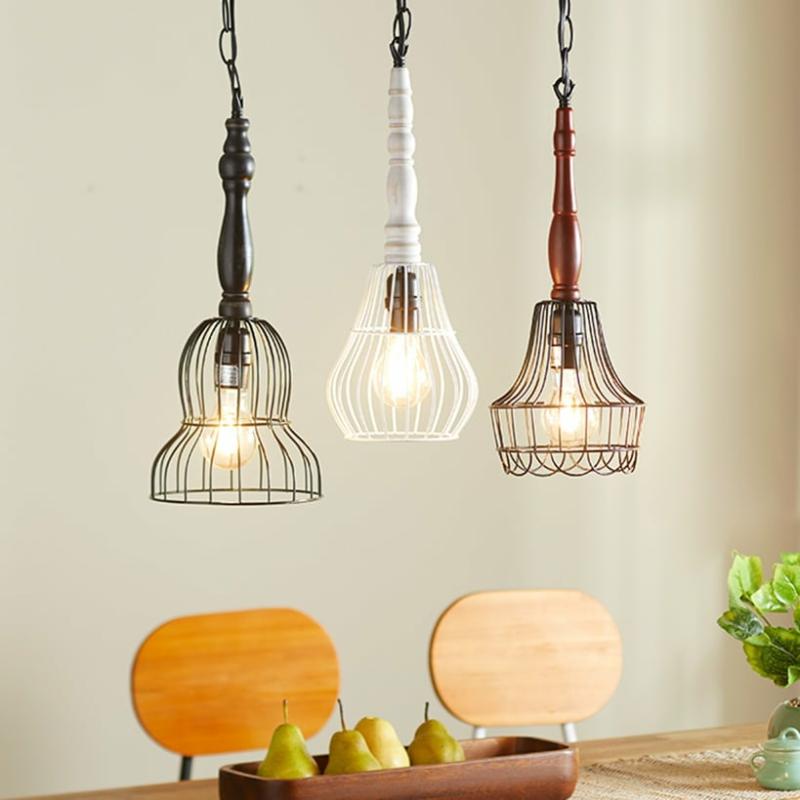 Farmhouse Country Pendant Lamps  |   Lighting & Lamps Home Decor Black