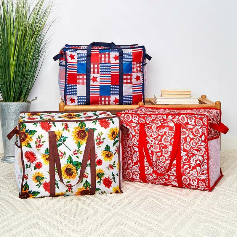 Festive Jumbo Storage Bag  |   Laundry Household Household