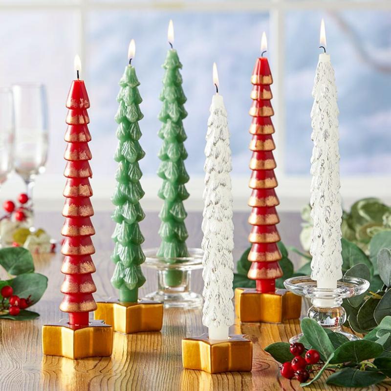 Festive Taper Candle Or Candleholder Sets  |   Decorative Accents Candles & Candleholders Candles & Candleholders