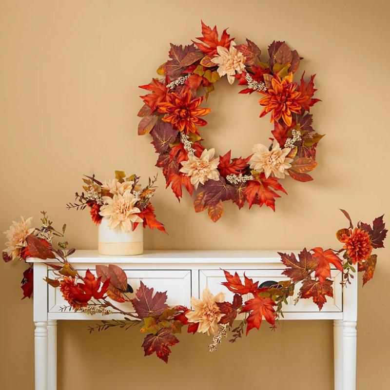 Festive Wreath, Garland & Floral Arrangement Collection  |   Decorative Accents Decorative Accents Decorative Accents