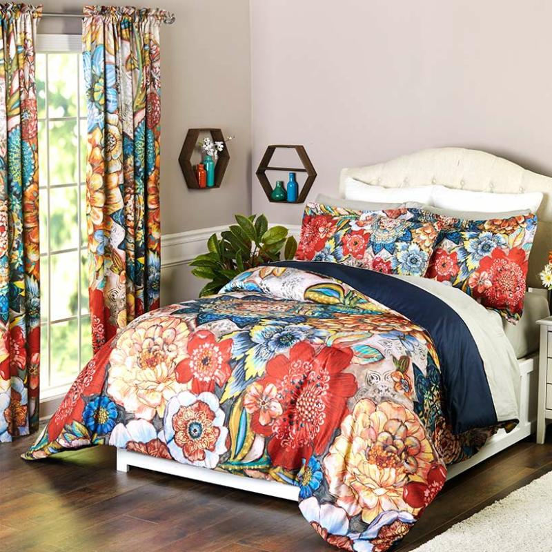 Floral Blossoms Sham  |   Comforters & Quilts Bed & Bath Comforters & Quilts