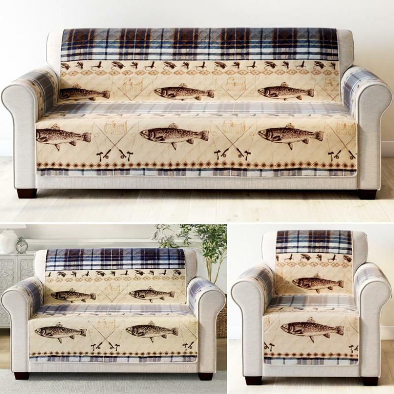 Fly Fishing Furniture Covers  |   Slipcovers Home Decor Slipcovers