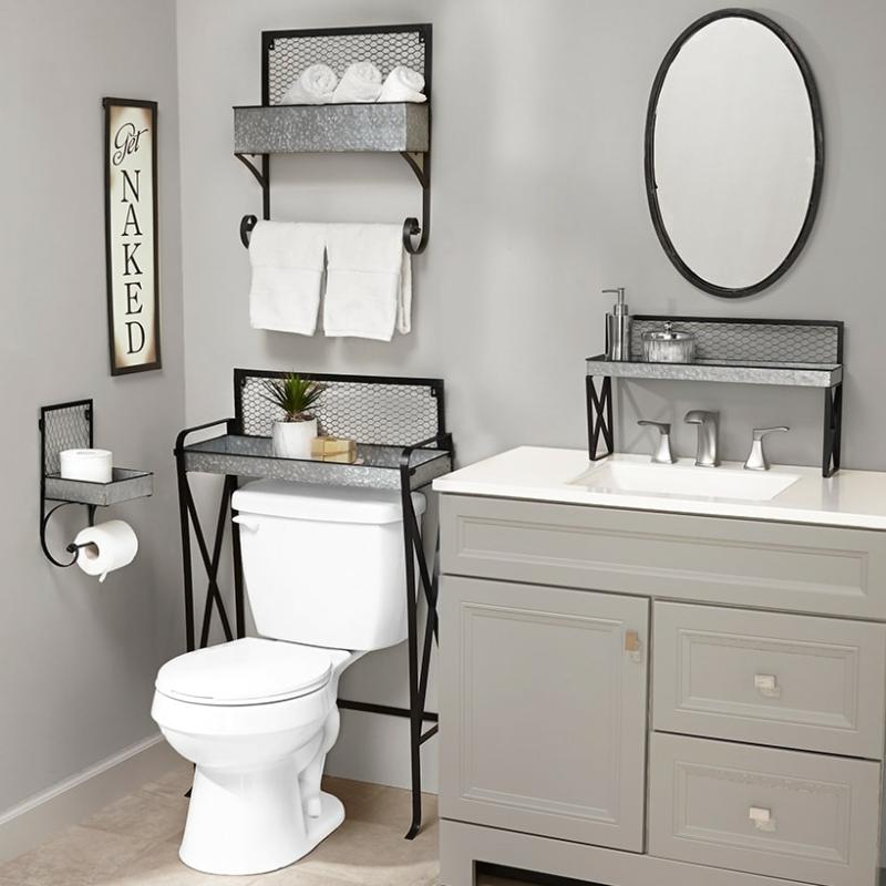 Galvanized Farmhouse Bathroom Collection  |   Bathroom Bathroom Bathroom