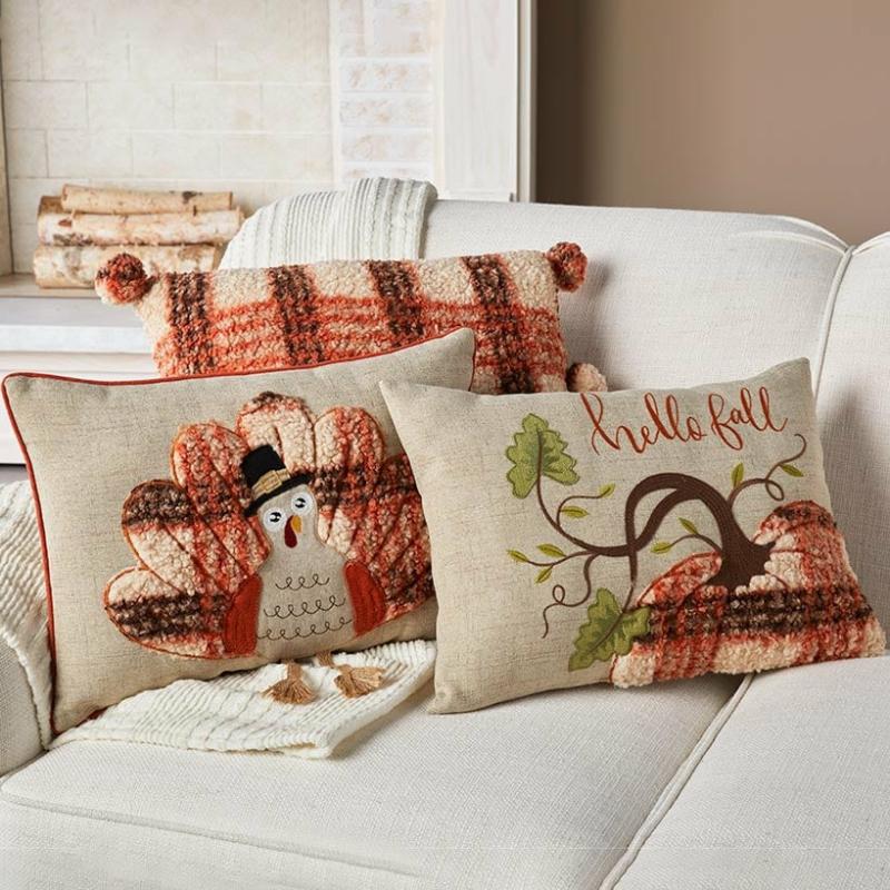 Harvest Accent Pillows  |   Throws & Accent Pillows Home Decor Throws & Accent Pillows