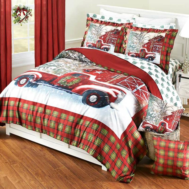 Home For The Holidays Bedroom Ensemble  |   Comforters & Quilts Bed & Bath Comforters & Quilts