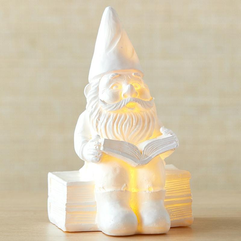 Illuminating Tabletop Gnome  |   Lighted Decor Decorative Accents Decorative Accents