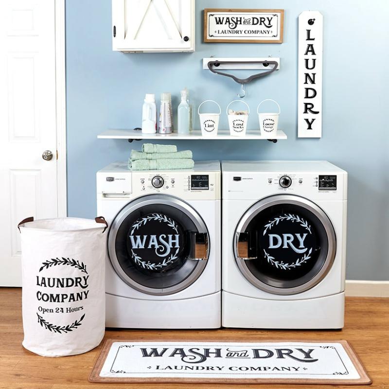 Industrial Farmhouse Laundry Collection  |   Laundry Laundry Laundry