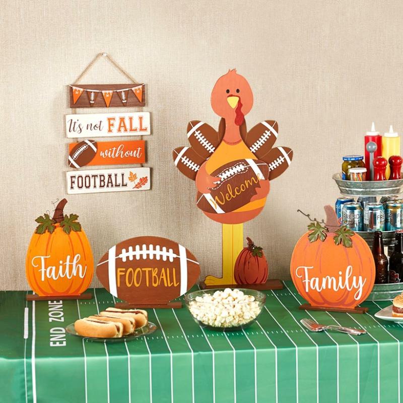 It’s Not Fall Without Football Decor  |   Wall Art & Frames Decorative Accents Decorative Accents