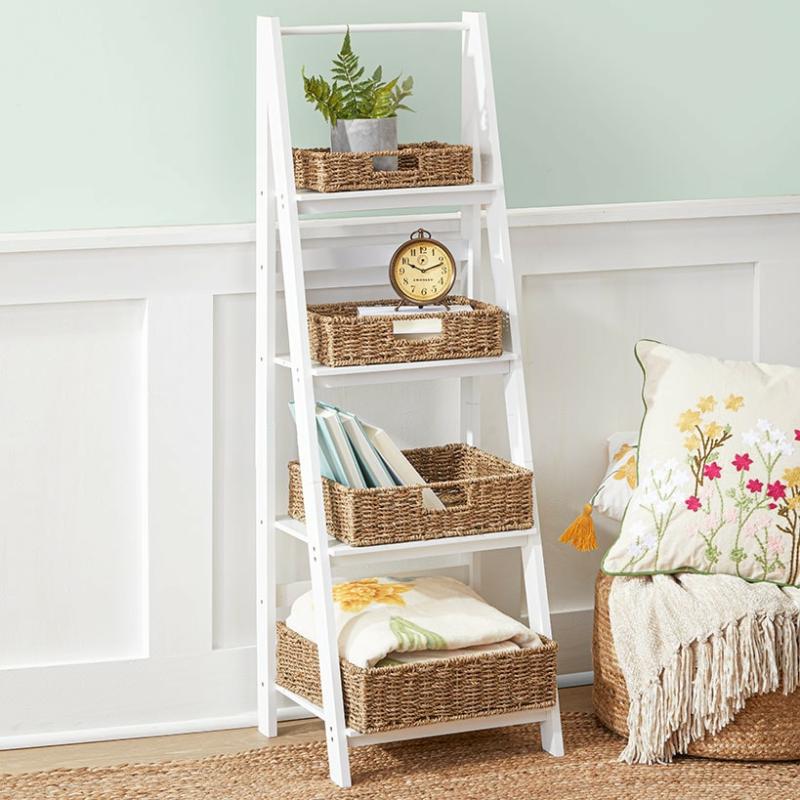 Ladder Shelving Unit Or Set Of 4 Baskets  |   Household Household Household