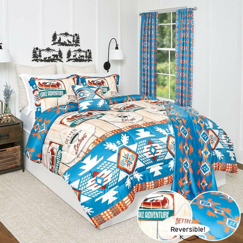 Lake Adventure Comforter Set  |   Comforters & Quilts Bed & Bath Comforters & Quilts