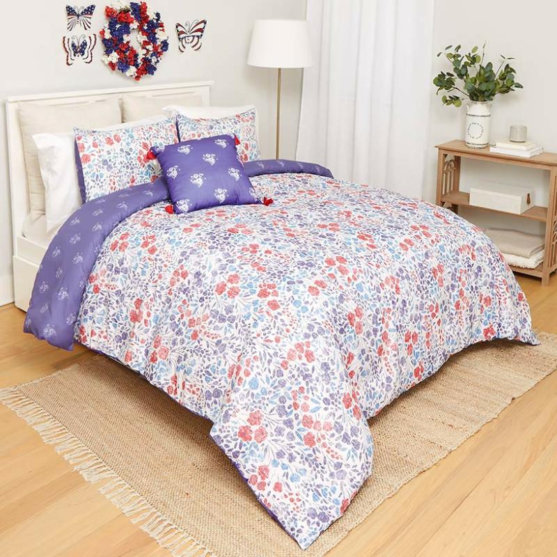 Liberty Floral Comforter Set Or Pillow  |   Comforters & Quilts Bed & Bath Comforters & Quilts