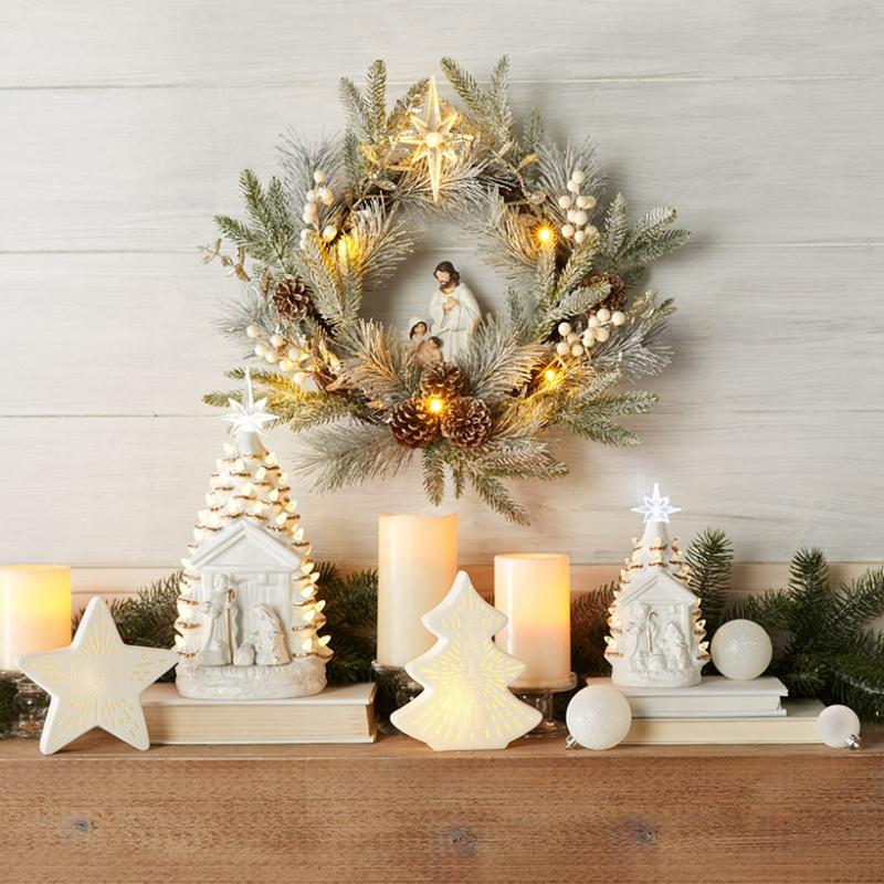 Lighted Spiritual Accents  |   Decorative Accents Decorative Accents Decorative Accents