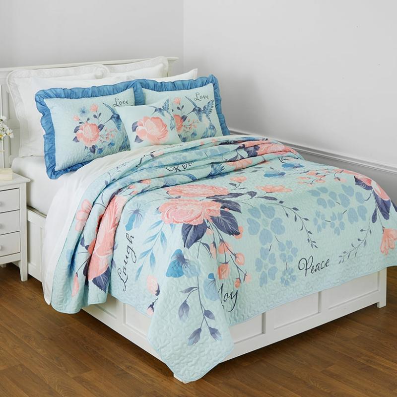 Live Laugh Love Bedding Ensemble  |   Comforters & Quilts Bed & Bath Comforters & Quilts