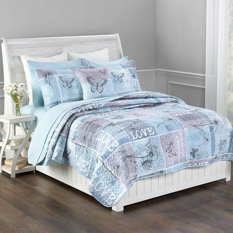 Love Is Quilt Collection  |   Comforters & Quilts Bed & Bath Comforters & Quilts