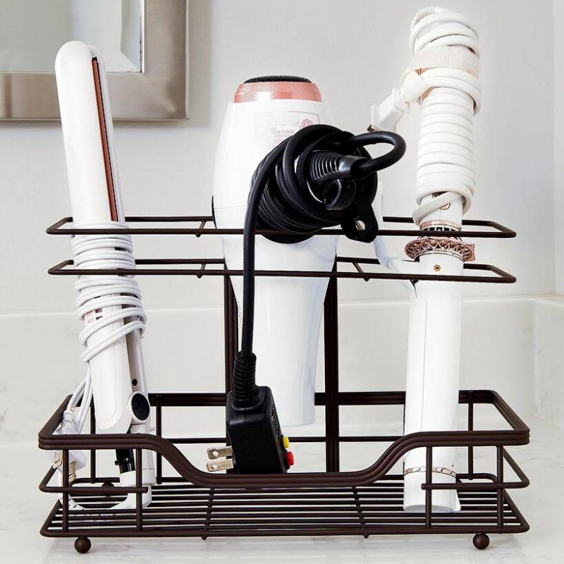 Metal Hair Care Organizer  |   Bathroom Bathroom Bathroom