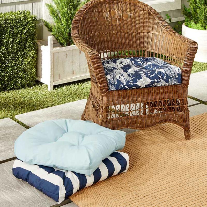 Outdoor Wicker Seat Cushions  |   Slipcovers Home Decor Slipcovers