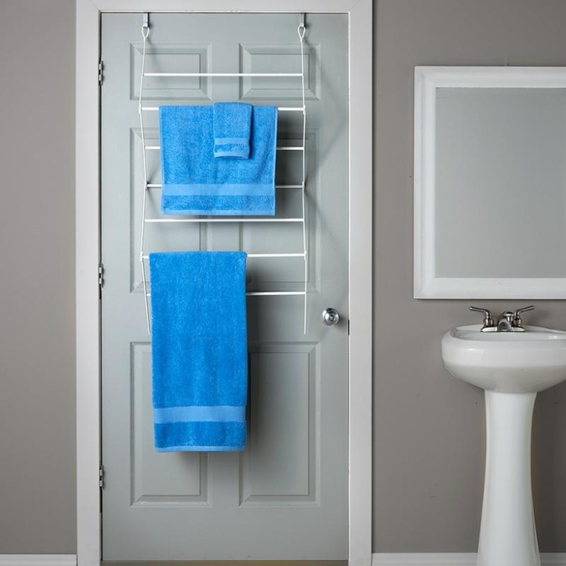 Over-The-Door Towel Rack  |   Laundry Household Household