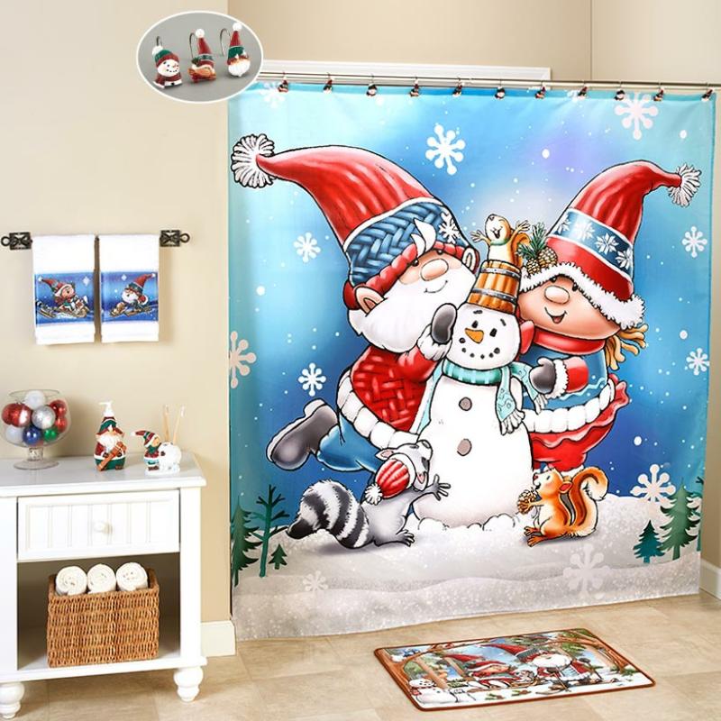 Petunia And Gnorme Winter Fun Bathroom Collection  |   Bath & Towels Bath & Towels Bath & Towels