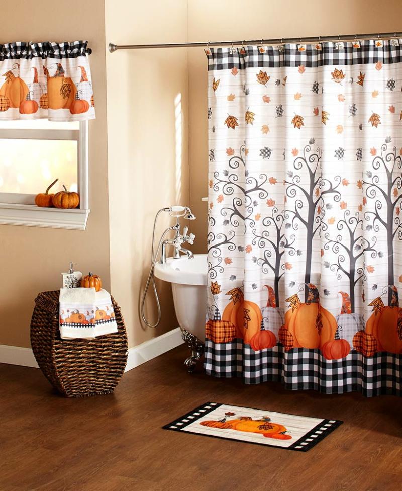 Plaid Pumpkin Bathroom Collection  |   Bath & Towels Bath & Towels Bath & Towels