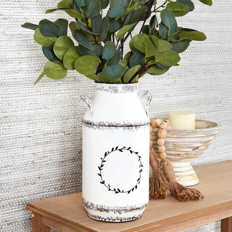 Rustic Metal Vase  |   Decorative Accents Decorative Accents Decorative Accents