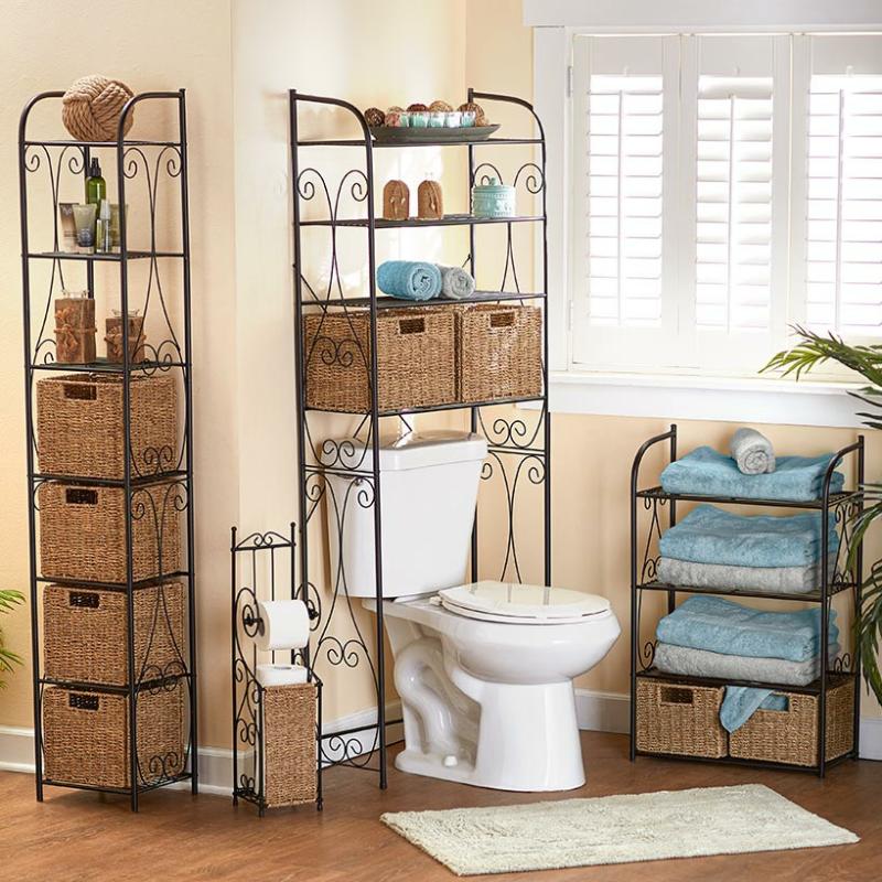 Seagrass Basket Bath Storage Collection  |   Bathroom Bathroom Bathroom