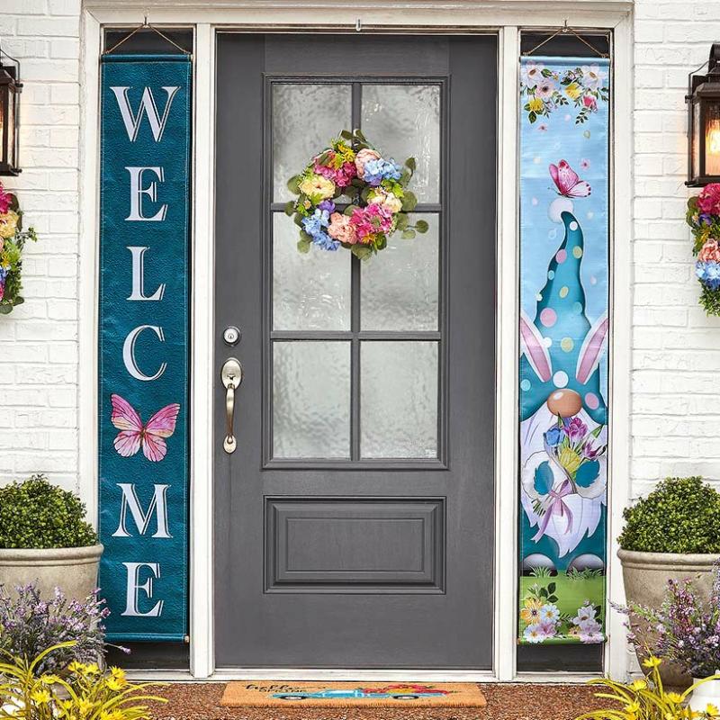 Set Of 2 Themed Porch Banners  |   Decorative Accents Decorative Accents Decorative Accents