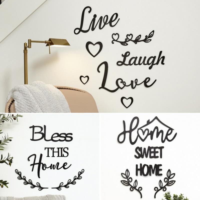 Simple Saying Wall Art Sets  |   Decorative Accents Decorative Accents Decorative Accents