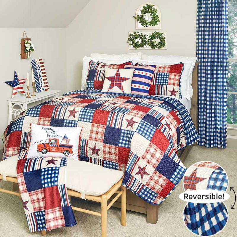 United Plaids Quilt Ensemble  |   Comforters & Quilts Bed & Bath Comforters & Quilts