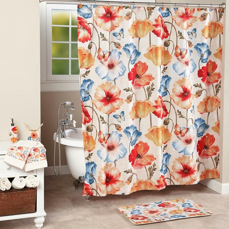 Watercolor Floral Bathroom Set  |   Bath & Towels Bath & Towels Bath & Towels