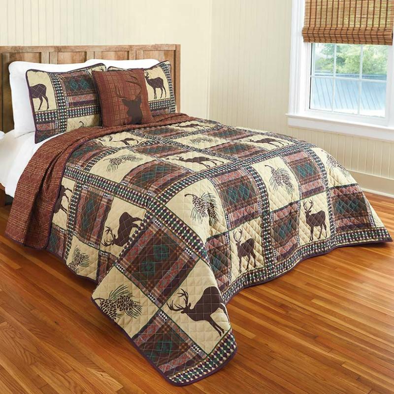 Wild Beauty Lodge Quilt Ensemble  |   Comforters & Quilts Bed & Bath Comforters & Quilts