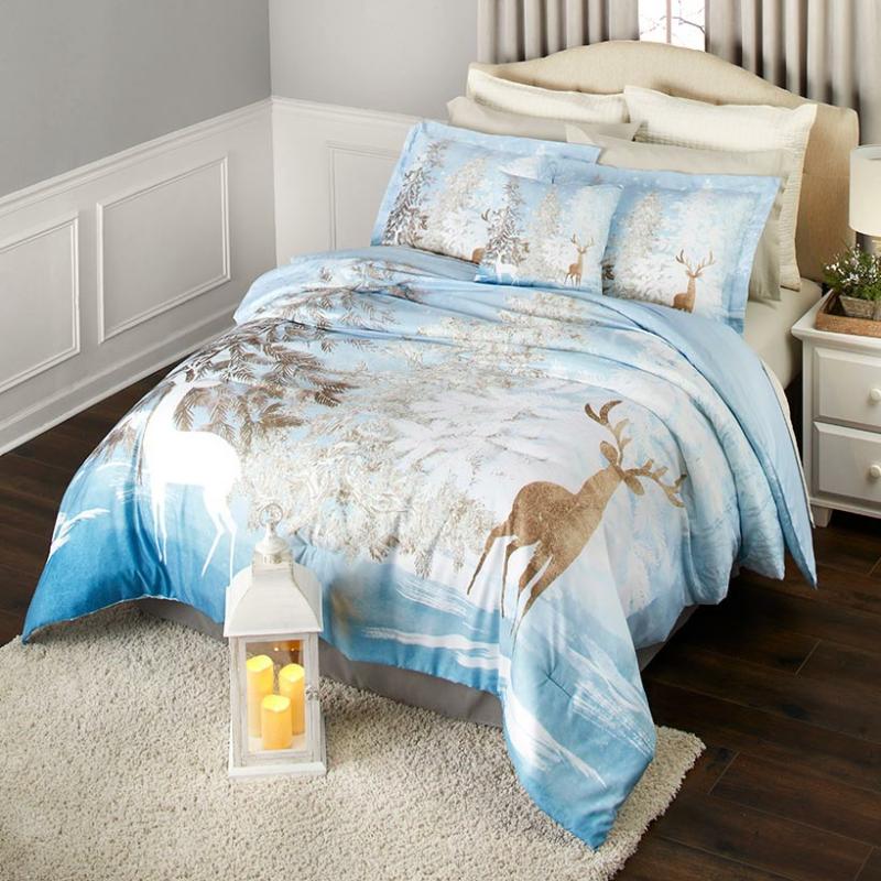 Winter Wonderland Bedroom Ensemble  |   Comforters & Quilts Bed & Bath Comforters & Quilts