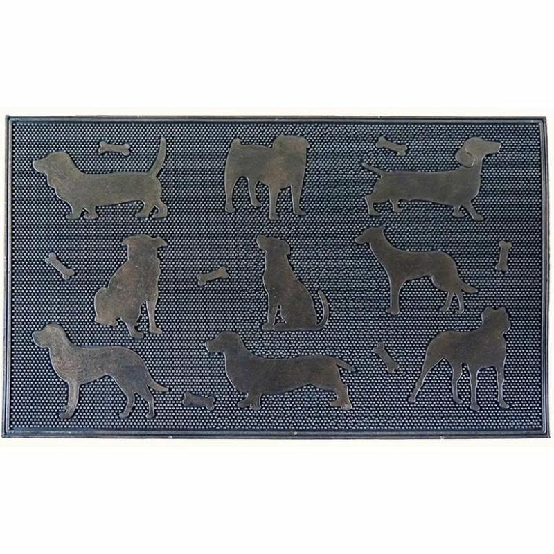 Dog Bone Rubber Doormat  |   Rugs & Doormats Home Decor Rugs & Doormats